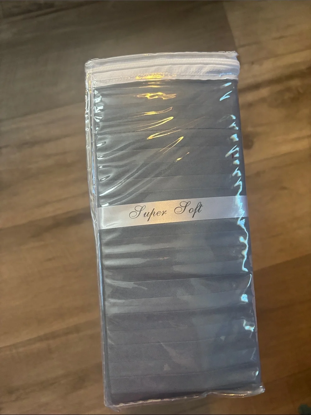 King Sheet Set in Gray - 4 Piece Wrinkle Free